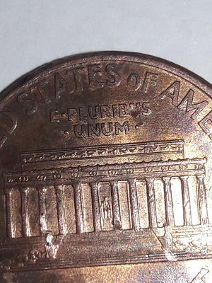 1996-D-Crazy-Looking-Penny-/-1916-Wheat-Penny